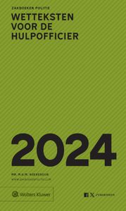 Zakboek Wetteksten voor de Hulpofficier 2024