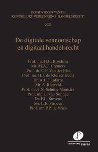 De digitale vennootschap en digitaal handelsrecht door H.E. Boschma e.a.