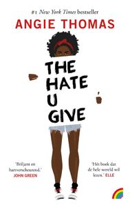 The hate u give door Angie Thomas