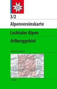 Lechtaler Alpen Arlberggebiet weg+ski