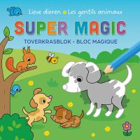 Lieve dieren Toverkrasblok / Les gentils animaux Super Magic Bloc Magique