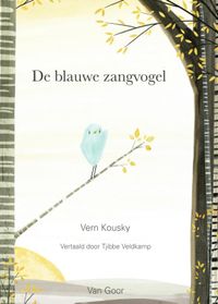 De blauwe zangvogel door Vern Kousky