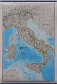 Italië gepl. geplastificeerd met latjes