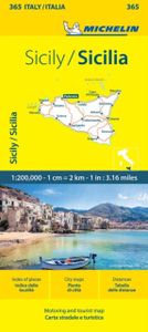 Sicily - Michelin Local Map 365