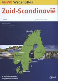 ANWB wegenkaart: ANWB wegenatlas : Zuid-Scandinavië