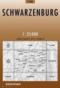 Swisstopo 1 : 25 000 Schwarzenburg