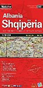 Albanien Große Straßenkarte 1 : 250 000 GPS