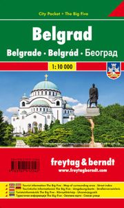 Belgrad, Stadtplan 1:10.000, City Pocket + The Big Five