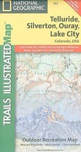 National Geographic Trails Illustrated Map Telluride, Silverton, Ouray, Lake City