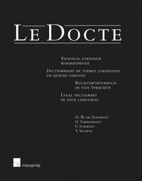 Le Docte viertalig juridisch woordenboek