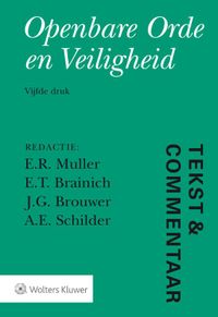 Openbare orde en veiligheid door E.T. Brainich & J.G. Brouwer & E.R. Muller & A.E. Schilder inkijkexemplaar