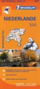 Michelin Regionalkarte Niederlande Süd 1 : 200 000