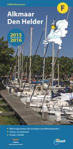 ANWB waterkaart: F : Alkmaar- Den Helder 2015-2016