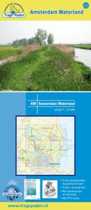 Trage Paden: Topografische Wandelkaart Amsterdam Waterland