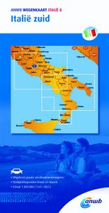 ANWB wegenkaart: Wegenkaart Italië 8. Italië zuid