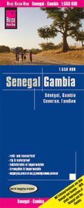 Reise Know-How Landkarte Senegal, Gambia 1 : 550 000