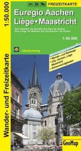 Euregio Aachen, Liege, Maastricht 1:50.000 Wander- und Freizeitkarte