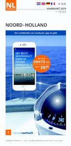 NL Waterland: Vaarkaart Noord-Holland 2019