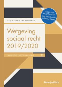 Boom Juridische wettenbundels: Wetgeving sociaal recht 2019/2020