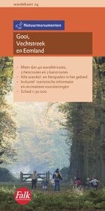 Falk wandelkaart: Falk Natuurmonumenten wandelkaart 04 Gooi Vechtstreek en Eemland 2016-2018, 3e druk