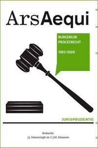 Jurisprudentie Burgerlijk Procesrecht 1983-2020