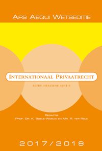 Ars Aequi Wetseditie: Internationaal privaatrecht 2017/2019