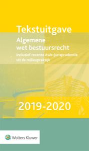 Tekstuitgave Algemene wet bestuursrecht 2019-2020