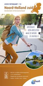 ANWB fietskaart: Noord-Holland zuid, Amsterdam & Kennemerland 1:50.000