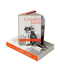 Gouden jaren boek + wenskaarten in set