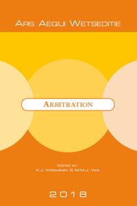 Ars Aequi Wetseditie: Arbitration 2018