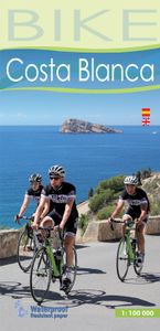 Costa Blanca Bike Cycling map 1:100 000