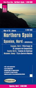 Reise Know-How Landkarte Spanien Nord/Jakobsweg 1 : 350.000