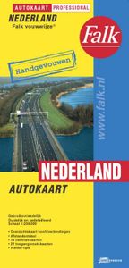 Falkplan: Falk autokaart Nederland professional 2017-2018,  86e druk