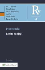 Asser-serie: Asser Procesrecht 2 Eerste aanleg