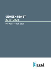 Overige uitgaven: Gemeentewet 2019-2020