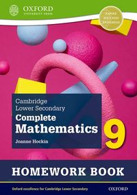 Cambridge Lower Secondary Complete Mathematics 9: Homework Book - Pack of 15 (Second Edition)