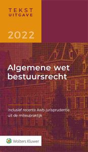 Tekstuitgave Algemene wet bestuursrecht 2022
