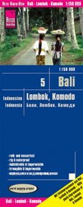 Reise Know-How Landkarte Bali, Lombok, Komodo (1:150.000) - Indonesien