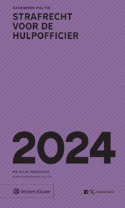 Zakboek Strafrecht voor de Hulpofficier 2024