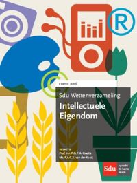 Sdu Wettenverzameling Intellectuele Eigendom 2016