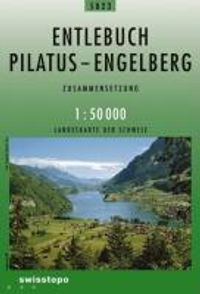 Swisstopo 1 : 50 000 Entlebuch - Pilatus - Engelberg