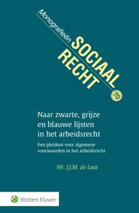 Monografieen sociaal recht: Naar zwarte, grijze en blauwe lijsten in het arbeidsrecht