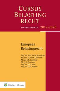 Studenteneditie Cursus Belastingrecht Europees Belastingrecht 2019-2020