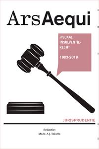 Ars Aequi Jurisprudentie: Jurisprudentie Fiscaal insolventierecht 1983-2019