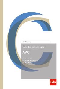 Sdu Commentaar AVG. Editie 2020