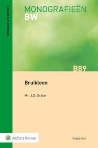 Monografieën BW B89: Bruikleen