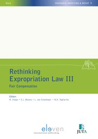 NILG - Vastgoed, Omgeving en Recht: Rethinking Expropriation Law III