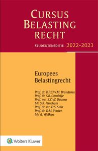 Cursus Belastingrecht - Europees Belastingrecht