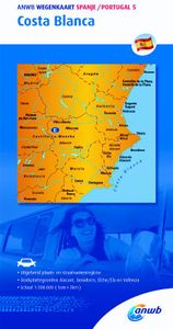 ANWB wegenkaart: Costa Blanca