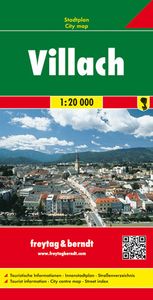 F&B Villach Stadskaart 1:20 000
